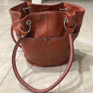 Tignanello Burnt Sienna Medium-Sized Purse